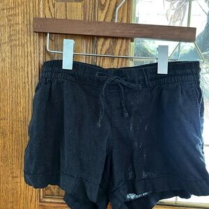 Old Navy Women's High Waist Black Shorts